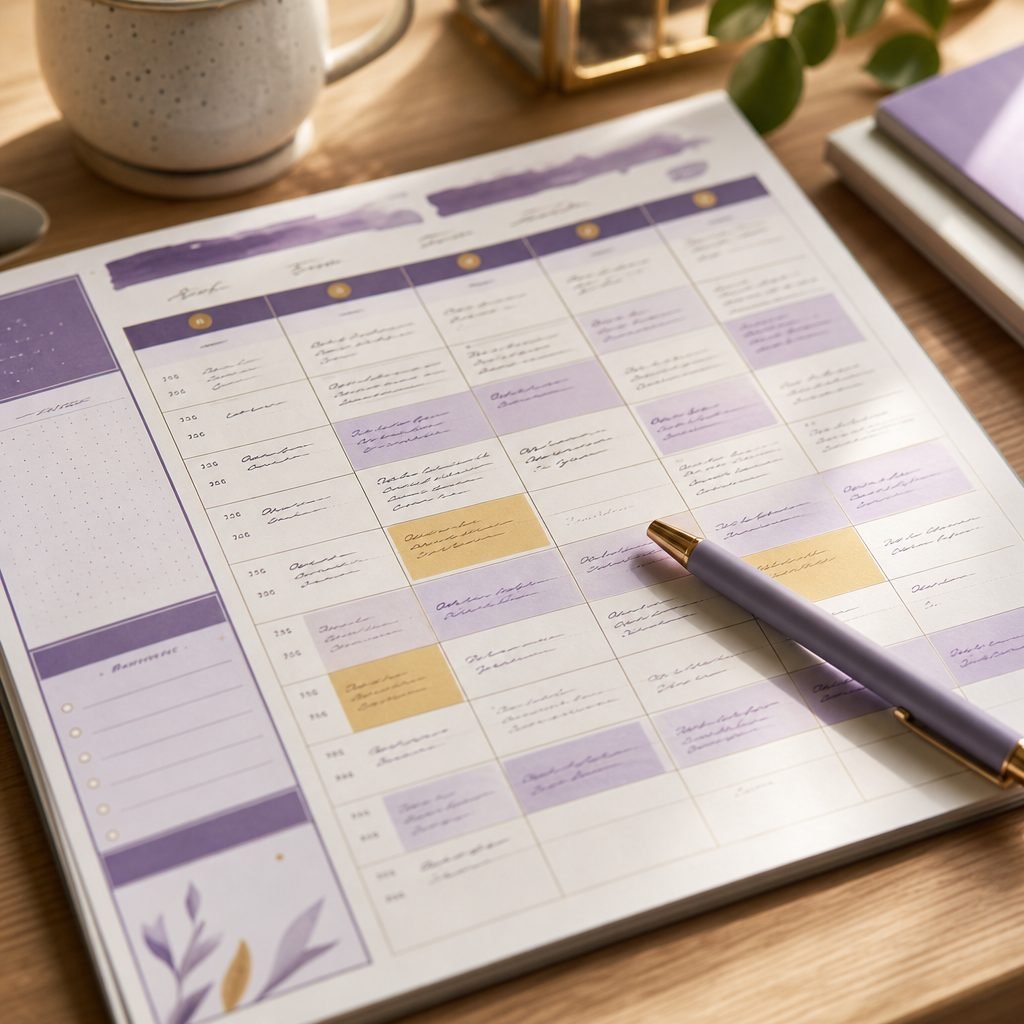 Printable teacher planner pages and tablet version — image 2